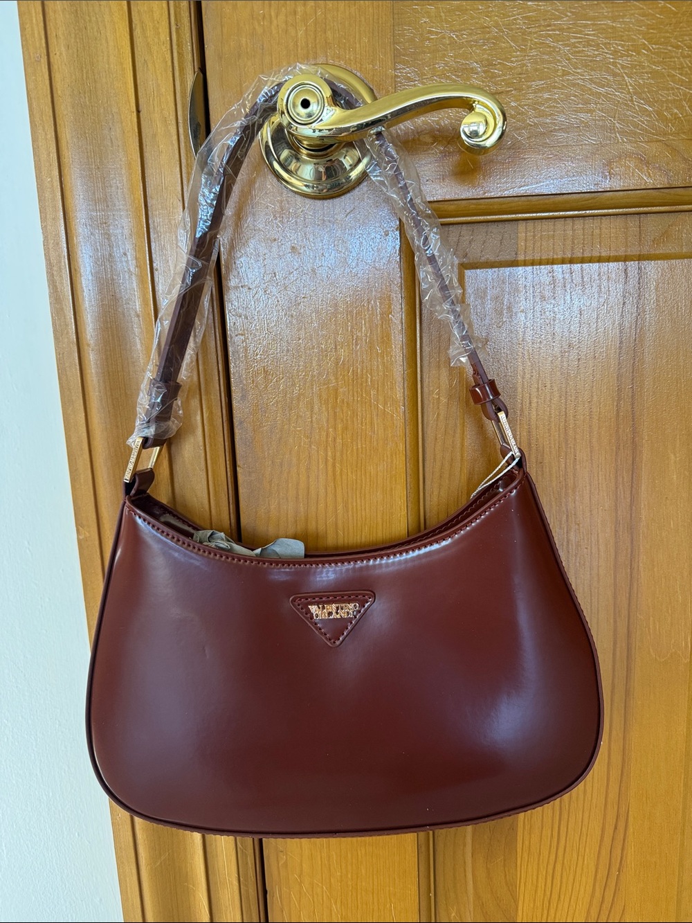 Valentino Orlandi Brown Shoulder Bag